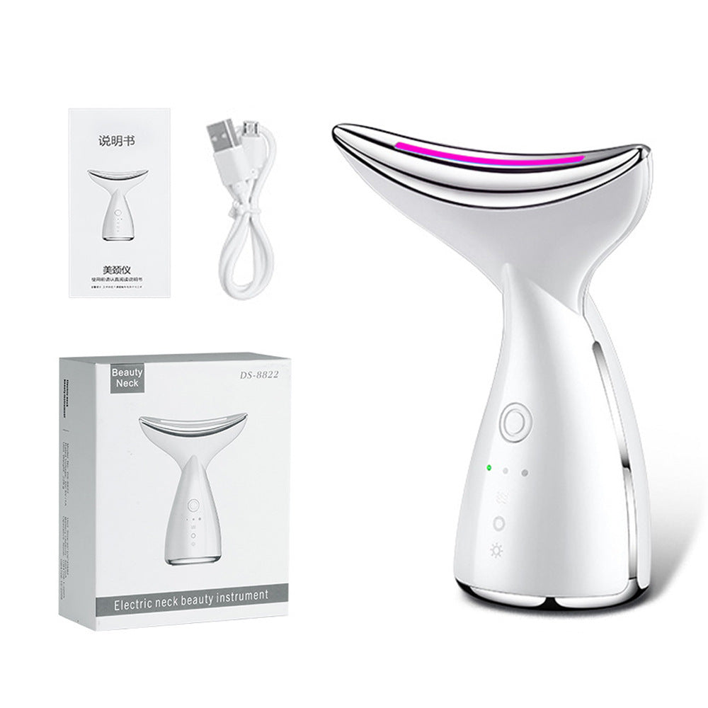 3-in-1 EMS Neck & Face Lifting Device | LED Photon Therapy