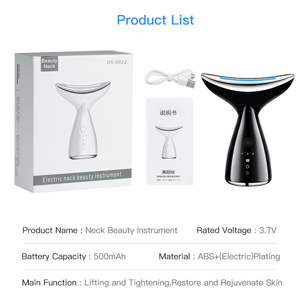 3-in-1 EMS Neck & Face Lifting Device | LED Photon Therapy