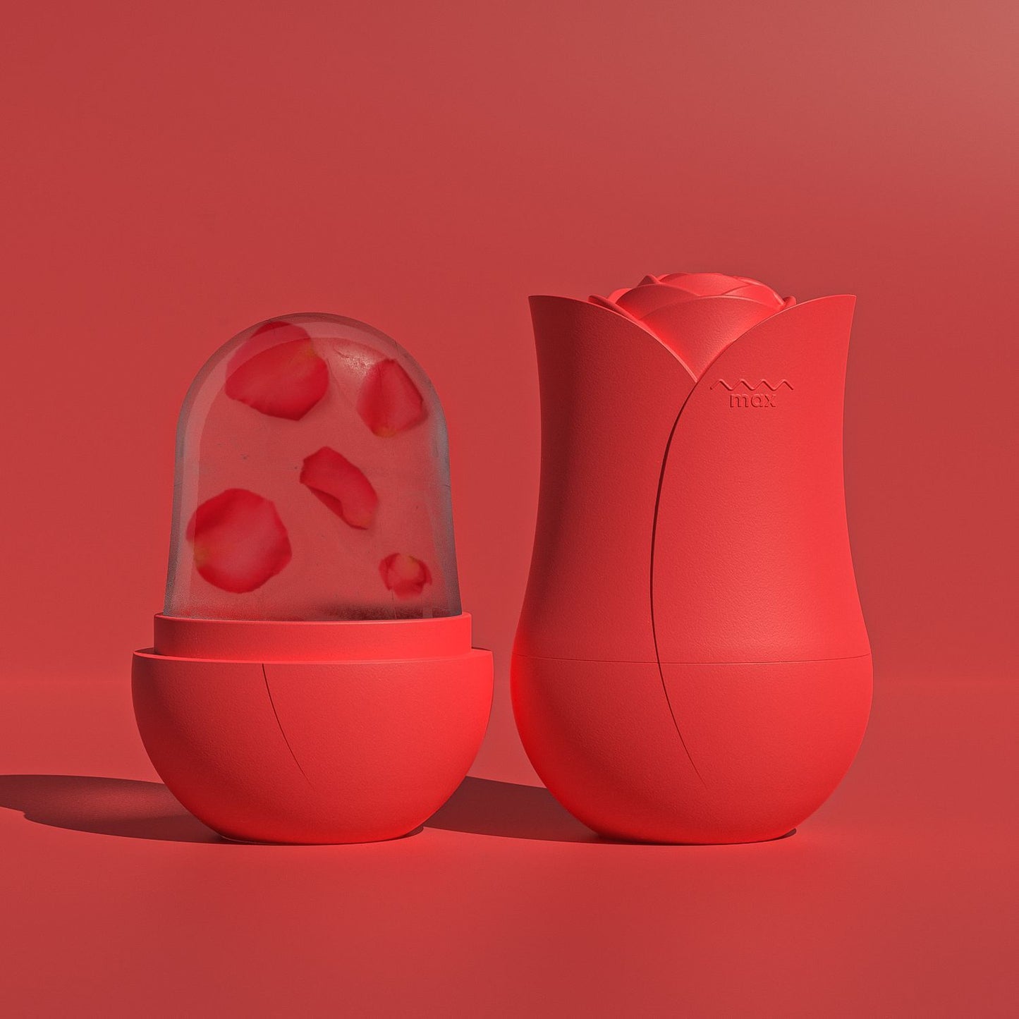 IceBloom™ – Rose Ice Roller for Puffy Face & Glowing Skin