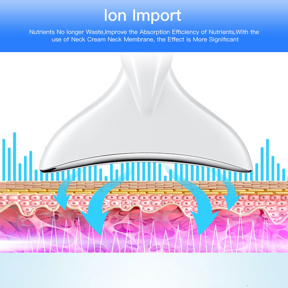 3-in-1 EMS Neck & Face Lifting Device | LED Photon Therapy