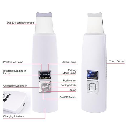 4PoreLift™ – Ultrasonic Skin Scraper for Deep Cleansing & Glow