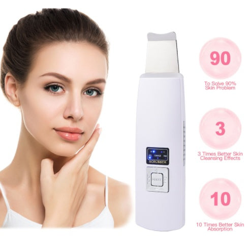 4PoreLift™ – Ultrasonic Skin Scraper for Deep Cleansing & Glow