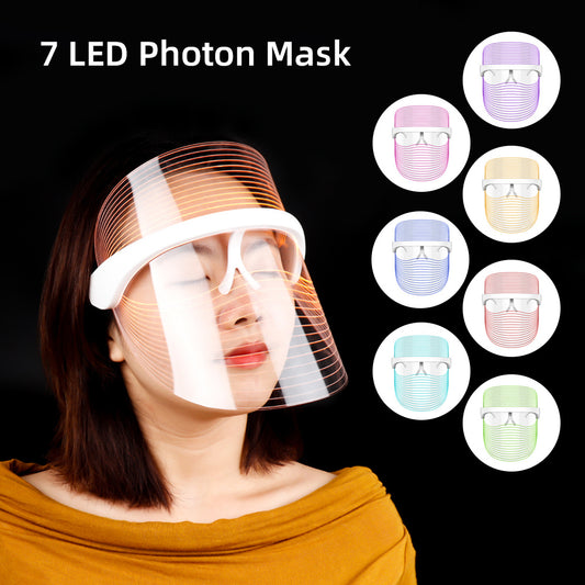 LED Light Therapy Mask – 7 Colors | Skin Rejuvenation at Home
