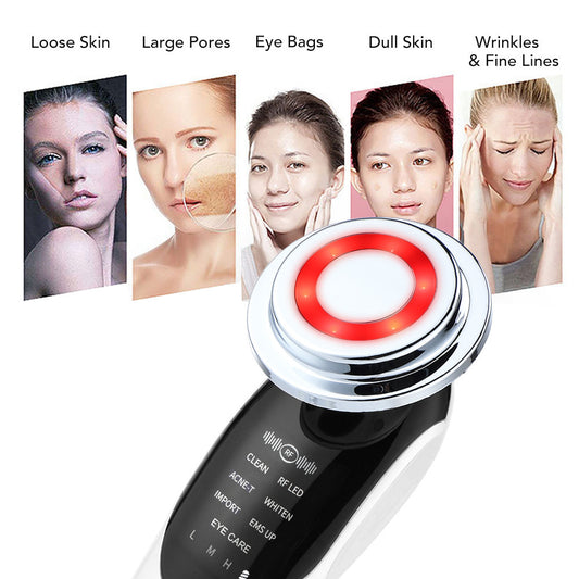 GlowLift™ 7-in-1 Facial Wand – EMS, LED & Microcurrent