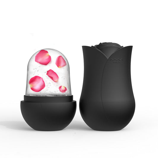 IceBloom™ – Rose Ice Roller for Puffy Face & Glowing Skin